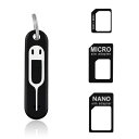 DELUXEFOX SIMカードアダプター simピン Nano SIM MicroSIM 変換アダプタ SIM アダプター 取り付けが簡単 SIMカード 変換用 SIMカード リリースピン取り出しピン SIMカード 交換部品(2)