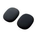 エレコム AirPods Max 対応 カバー シリコン ブラック AVA-APMSCBK