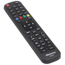 オーディオファン Hisense用 テレビリモコン EN2P27 互換性 液晶テレビ 専用 設定不要 スグに使える テレビ用リモコン (単4電池2本 別売) ハ...