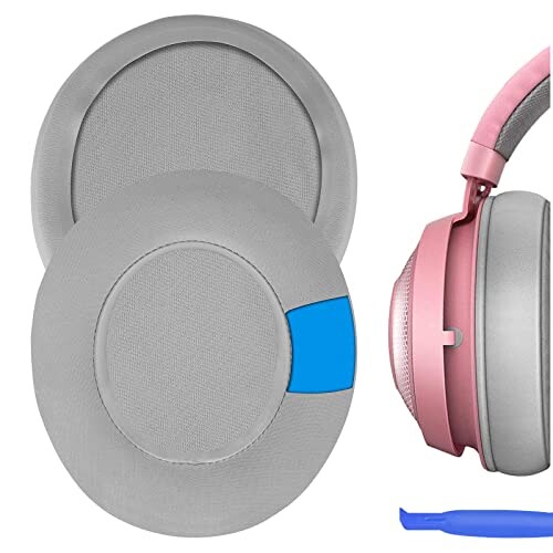Geekria イヤーパッド Sport 互換性 パッド Razer NariUltimate NariEssential KrakenKitty KrakenTournamentEdition KrakenKittyRGB KrakenKittyV2Pro KrakenBTKittyEdition ヘッドホンに対応 パッド イヤー/イヤーカップ (冷却ジ Geekria イヤーパッド Sport 互換性 パッド Razer NariUltimate NariEssential KrakenKitty KrakenTournamentEdition KrakenKittyRGB KrakenKittyV2Pro KrakenBTKittyEdition ヘッドホンに対応 パッド イヤー/イヤーカップ (冷却ジ