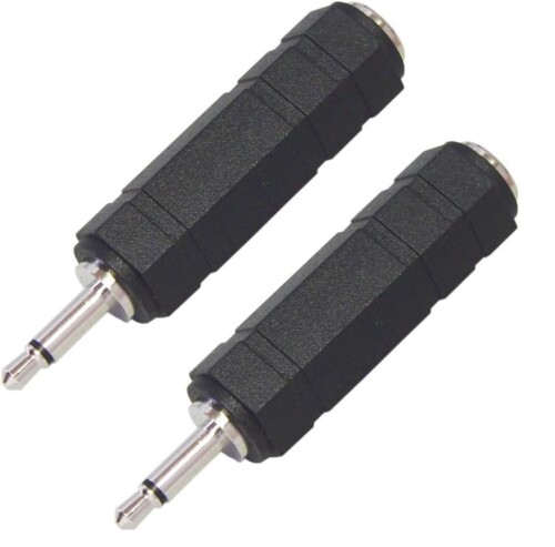 6.3mm Υɸॸå(᥹) 3.5mm Υߥ˥ץ饰() Ѵ ץ饰 2ĥå PLG-N2-2P