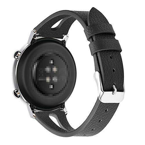 Fossil Gen5 Carlyle HR 五世代 バンド 交換バンド PUレザー 本革風レザーベルト Quick Release バンド 22mm 替えベルト 交換リストバンド フォッシル ジェネレーション5 交換リストバンド(ブラック)