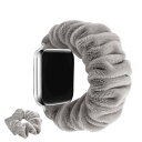 LanQii コンパチブル Apple Watch バンド 46mm 42mm 44mm 45mm 49mm アップルウォッチ バンド ベロア シュシュ おしゃ...