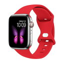 Tighesen コンパチブル Apple Watch バンド アップルウォッチ バンド 40mm 41mm 42mm 44mm 45mm 46mm 49mm for iWatch Ultra 2/Ultra SE Series 10/9/8/7/6/5/4 に対応 スポーツバンド 交換ベルト シリコン製 柔らかい 通