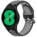 for Samsung Galaxy Watch 6/5 40mm 44mm/Galaxy Watch 5 Proバンド45mm、磁気クラスプシリコンリストバンド、コンパチブルsamsung galaxy watch 4 40 44 mm/galaxy watch 4 classic 46mm 42mm ギャラクシーウォッチ6/5/4 スポ(2)