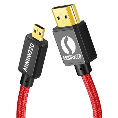 ANNNWZZD Micro HDMI to HDMI 4K UHD HDMI}CNHDMI ϊ er PC ^ubg vWFN^p 2M