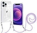 iPhone 11 Pro Max 用 ケース クリア ショルダー iPhone11pro max スマホケース 肩掛け 首かけ 斜めがけ ショルダー ケース 縄掛け カバー 透明 PC背面 TPUバンパー アイフォン11ProMax カバー ストラッ