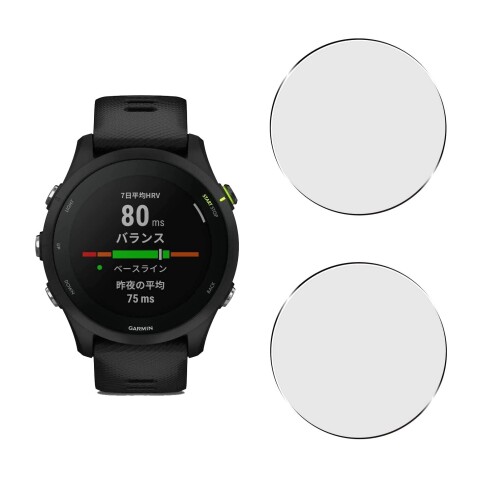 2枚液晶フィルムForerunner 255S ガラスフィルム 国産旭硝子AGC素材 フォアランナー255S 保護フィルム 硬度9H 国産旭硝子AGC素材 気泡ゼロ 飛散防止 指紋防止 高感度 衝撃吸収 ラウンドエッジ