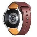 レザーバンドコンパチブルSamsung Galaxy Watch 3 45mm/ Galaxy Watch 46mmバンド、コンパチブルHUAWEI Watch GT 3 Pro 46mm/ GT 3 46mm/GT 2 Pro 46mmバンド、スマートウォッチ ベルト 22mm、ビジネス、クラシック、