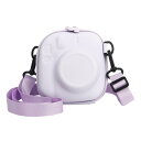 HIYQIN for fujifilm instax mini 12 カメラケース、富士フイルム instax mini 12/11/9/8/SE/7+/40 対応 チェキ mini12 保護カバー instax mini12専用収納バッグ 多機種対応 EVA製 ハードケース ショルダーストラッ