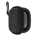 Geekria ケース Shield ヘッドホンケース 互換性 ハードケース 旅行用 ハードシェルケース JBL Live Buds 3 Live Beam 3 Live Flex 3 TUNE 220TWS Live Pro 2 TWS Vibe Beam に対応 収納ポーチ付き (Grey)(2)