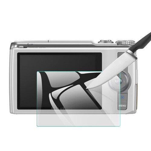 EternalStars 3枚 液晶保護フィルム カメラスクリーンプロテクターガラス 硬度9H フルカバープロテクション 対応カメラモデルはOlympus SH50です