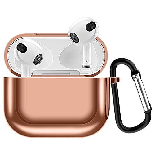 For Airpods3pP[X GA[|bY3 یJo[ Airpods3 P[X TPU bLdグ Jrit LE[d\ LEDCg ϏՌ Sʕی엎h~ gѕ֗i[YS[hj