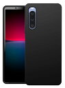 (WOEXET) Xperia10 V ケース SO-52D SOG11 Xperia 10V カバー 薄型 軽 スマト ソフト TPU シンプル マット ブラック