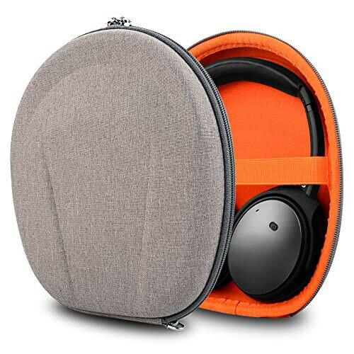 UltraShell Headphones Case for Bose QC3, QC2, QC25, QC15, AE2w, AE2i, AE2, TP-1, OE, OE2, OE2i, On-Ear, Grado, ATH, AKG, JBL ヘッドホンキャリングケース / バッグ,ケーブル, AMP, 部品および付属品を収容する余地がある