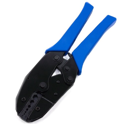 phalatina 圧着 工具 強力 ペンチ FC SC 対応 ラチェット式 グリップ オリジナル 説明書 付き (圧着工..