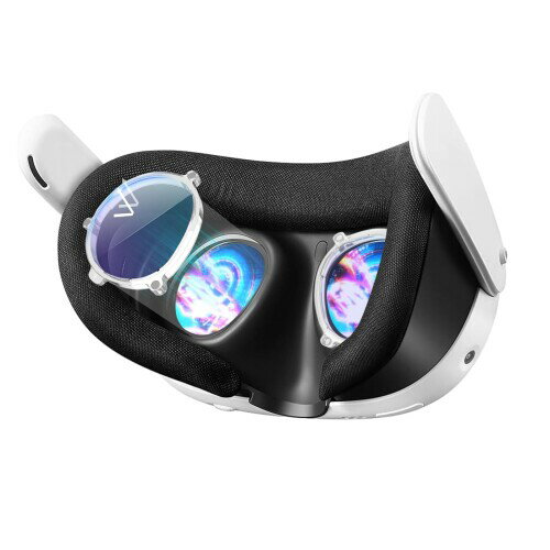 Vakdon Quest 3用 度付きレンズ、VR Quest3用 近視レンズ、クエスト3用の単体 レンズ 度付き、軽量磁気ミオピアフレームメガネアンチスクラッチリング、アンチブルーレイレンズ、近視視力保 Vakdon Quest 3用 度付きレンズ、VR Quest3用 近視レンズ、クエスト3用の単体 レンズ 度付き、軽量磁気ミオピアフレームメガネアンチスクラッチリング、アンチブルーレイレンズ、近視視力保