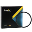 Haoge 49 mm MC CPLマルチコートCircular Polarizer偏光レンズフィルタfor Canon Nikon Sony Minolta ...