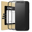 Mothca アンチグレア iPhone 15 Pro対応 ガラスフィルム 保護フィルム 黒縁あり 全面保護 強化ガラス サラサラ タッチ感 ゲームフィルム ガイド枠付き 液晶 日本旭硝子製素材 指紋防止 反射防