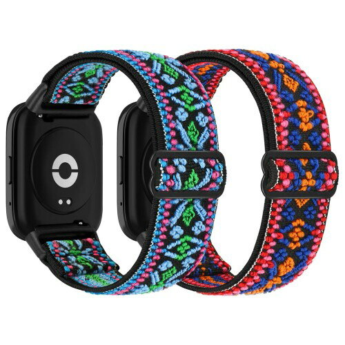 (Onetmpre) 弾性バンド Redmi watch 3 active バンドと互換性あり、調節可能、快適、通気性、ストレッチ スポーツ交換バンド Redmi watch 3 active と互換性があります。