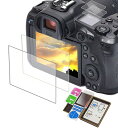 2套液晶保?膜佳能数?相机EOS R5?用液晶保?膜硬度9H高透光防指?无气泡?化玻璃厚度0.3mm
