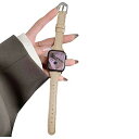 Pogsun Apple Watch バンド 40mm 38mm 41mm アップルウォッチバンド レディース 本革 レザー 柔らかい あっぷるうおっちバンド ...