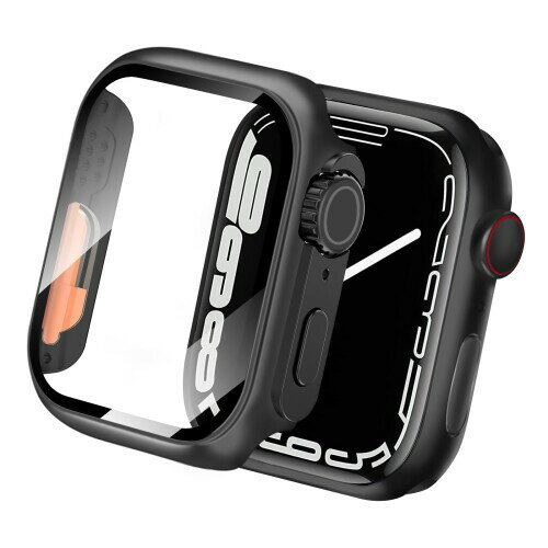CABOBE 対応 アップルウォッチ カバー 41mm Apple Watch Ultra風ケース アップルウォッチ9/8/7 ケース Apple Watch 9/8/7 ケース 対応 Apple Watch カバー ガラスフィルム 一体型 PC素材 耐衝撃 全面保護 対