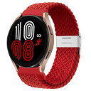 編組伸縮性腕時計バンドGalaxy Watch 6/6 Classic/5/4/4 Classicバンド 40mm 42mm 44mm 46mm 43mm 47...