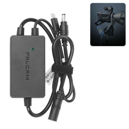 Ulanzi FALCAM MoveLightGo DC200電源アダプターモジュール Type-Cポート リモートコントロール照明シ..