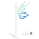 タッチペン apple pencil互換スタイラスペン(全機種対応・驚異の精度・三種類ペン先)Viangs 急速充電 iPad用ペンシル 誤ON/OFF防止/電量表示/磁気吸着機能対応 軽量 耐久 iPad/iPhone/Android/スマホ/