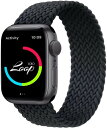 コンパチブル for apple watch バンド 軽量設計 通気性 アップルウォッチ用バンド iwatch バンド 柔らかいシリコーン糸混紡リサイクルヤーン素材 ブレイデッドソロループ apple watch Ultra3/Ultra2/U(2)