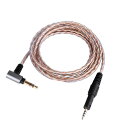 3APLUS M50x リケーブル ヘッドホンケーブル 3.5mm ヘッドホン交換用 アップグレードケーブル 6N 単結晶銅 ATH-M50X/M40X/M60X/M70Xヘッドホンに適合 3.5mm 3極ステレオ 1.3M(2)