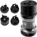 海外変換プラグ A/O/BF/Cタイプ電源変換プラグ コンパクトな コンセント 壁の充電器 100-250V安全アダプター 日本/米国/EU/英国/AU 等世界150カ国以上通用変換アダプター 全世界対応マルチ変