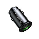 Secchuuカーチャージャー シガーソケット USB コンセント 急速充電 TYPE-C USB対応/2ポート 5V/3.1A 車急速充電器 12V 24V スマホ iPhone しがーソケット usb 軽量 ソケット カー/バイク用品 (ブラック)