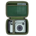 (ケースのみ)富士フイルム FUJIFILM インスタントカメラ チェキWIDE instax WIDE 400 INS WIDE 400専用収納ケース,グリーン-Aenllosi