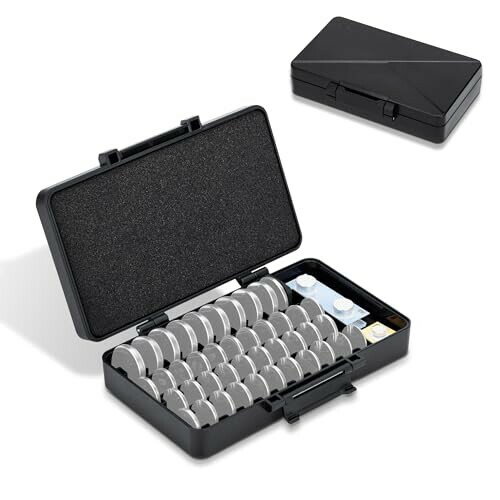 KIWIFOTOS 42スロット コイン電池ケース コイン電池 32個 CR2025 CR2032 CR2016 リチウムコイン電池 10個 CR2450 CR2412 CR2320 CR2330 CR2325 CR2335 CR2354 CR2430 リチウム電池 収納ケース LR44 LR41 ボタン電池ケー KIWIFOTOS 42スロット コイン電池ケース コイン電池 32個 CR2025 CR2032 CR2016 リチウムコイン電池 10個 CR2450 CR2412 CR2320 CR2330 CR2325 CR2335 CR2354 CR2430 リチウム電池 収納ケース LR44 LR41 ボタン電池ケー