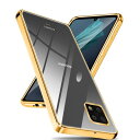 SHARP AQUOS sense6 sense6S ケース SH-54B SHG05 SH-RM19 SH-M19 SHG07 クリア メッキ加工 耐衝撃 カ...
