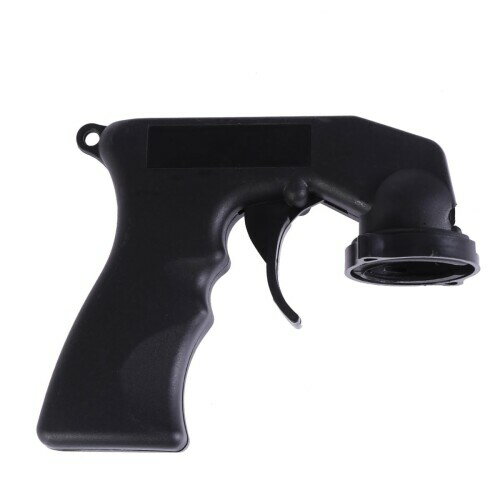 FRCOLOR 3個セット 携帯用プラスチックエアゾールスプレーガン 自動車塗装用アダプター付き ブラック ..