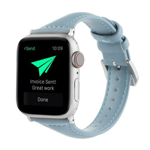 アップルウォッチバンド Apple Watch バンド 本革時計バンド ウォッチベルト 交換ベルト スマート時計バンド38/40/42/44mm AppleWatchシリーズ6/5/4/3/2/1/SE対応可能 女性用 全8色選択可…