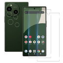 対応 AQUOS R9 SH-51E ガラスフィルム AQUOS R9 フィルム (2枚) + レンズフィルム (2枚) シャープ アクオス R9 強化ガラス さらさら 保護フィルム レンズ保護 ケース WEKR9TM4