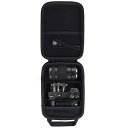 Aenllosi 収納ケース 互換品 ソニー SONY ミラーレス一眼 α6700/α6400/α6000/α6100/α6300(16-50mm、55-210mmレンズ対応)(ケースのみ)