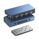 VENTION HDMI切替器2.0 5入力1出力 4K@60Hz HDMIセレクター HDMI切り替え器EDID HDCP2.2 HDR 対応 リモコン付属 Xbox FireTV Stick対応セレクター (5入力1出力 HDMI2.0)