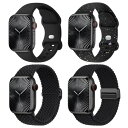 Knossen コンパチブル アップルウォッチ バンド 42mm 41mm 40mm 38mm Apple Watch バンド ナイロン シリコン アップルウォッチ スポーツバンド iWatch Series 10 9 8 7 6 5 4 3 2 1 SEに対応 調整可能 柔らかい