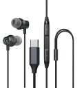 GEVO タイプc イヤホン Type-C イヤフォン マイク付き 磁気設計 DACチップ HiFi カナル 通話 音量調節 リモコン付き 有線 USB C 音漏れ防止 ノイズキャンセリング 軽量 収納ケース付 iPhone 15 iPad m