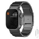 synsing コンパチブル for Apple watch バンド チタニウム チタン製互?ベルト series Ultra3/Ultra2/Ultra/10/9/8/7/6/5/4/3/2/1対応 38mm 40mm 41mm 42mm 44mm 45mm 46mm 49mm 調節工具付き
