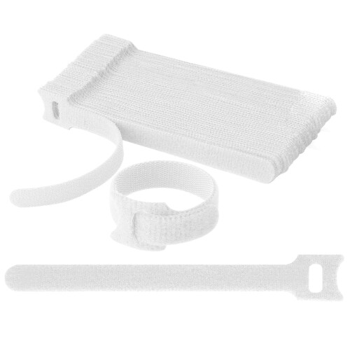 Orirya マジックテープ 結束バンド ケーブル固定 マジックハンド 業務用 配線整理結束 面ファスナー 繰..