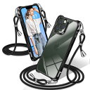 iPhone 11 Pro ケース クリア ショルダー 耐衝撃 iPhone11Pro カバー クロスボディショルダー 透明 アイフォン11Pro カバー 電気メッキ加工 ファッション設計 長さ調整 TPUスマホ ポータブル 落下