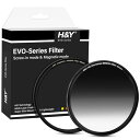 H&Y NDフィルター 82mm HD EVO バランサーGND16 フィルターキット エボ マグネット式 ねじ込み式両対応 ハーフND ソフトグラデーション ...