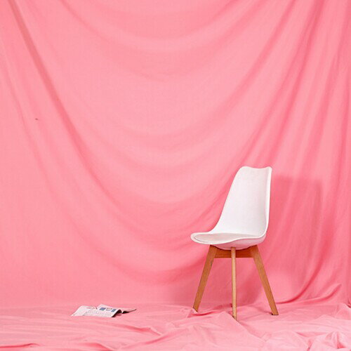 背景布 布 無地 撮影用 3m×3m バックスクリーン 写真 スタジオ 多用途 撮影布 各色 (ピンク)