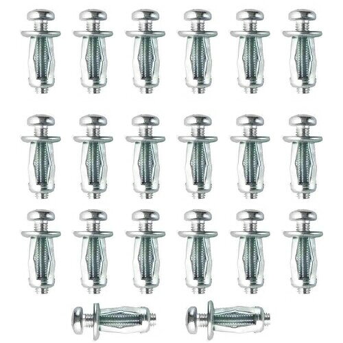 リベットナット 固定ネジ 花びらナット M4*20 20個入り軽量 拡張ネジ DIY 金属製 中空壁 薄い金属用